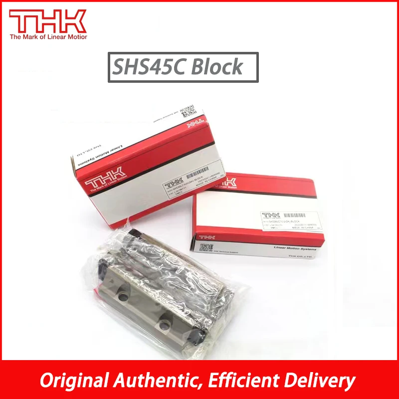 Оригинальный Японский Подшипник Линейной направляющей THK SHS45C SHS45 SHS45C1SS SHS45C1UU Slider Block Применяется к манипулятору