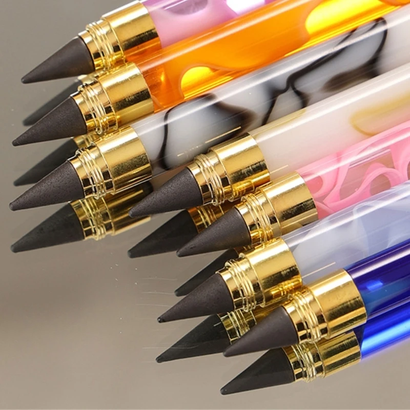 2 шт, Вечные Карандаши, карандаш без чернил, Вечный карандаш, Неограниченное количество карандашей, Многоразовый карандаш, Канцелярские принадлежности для письма