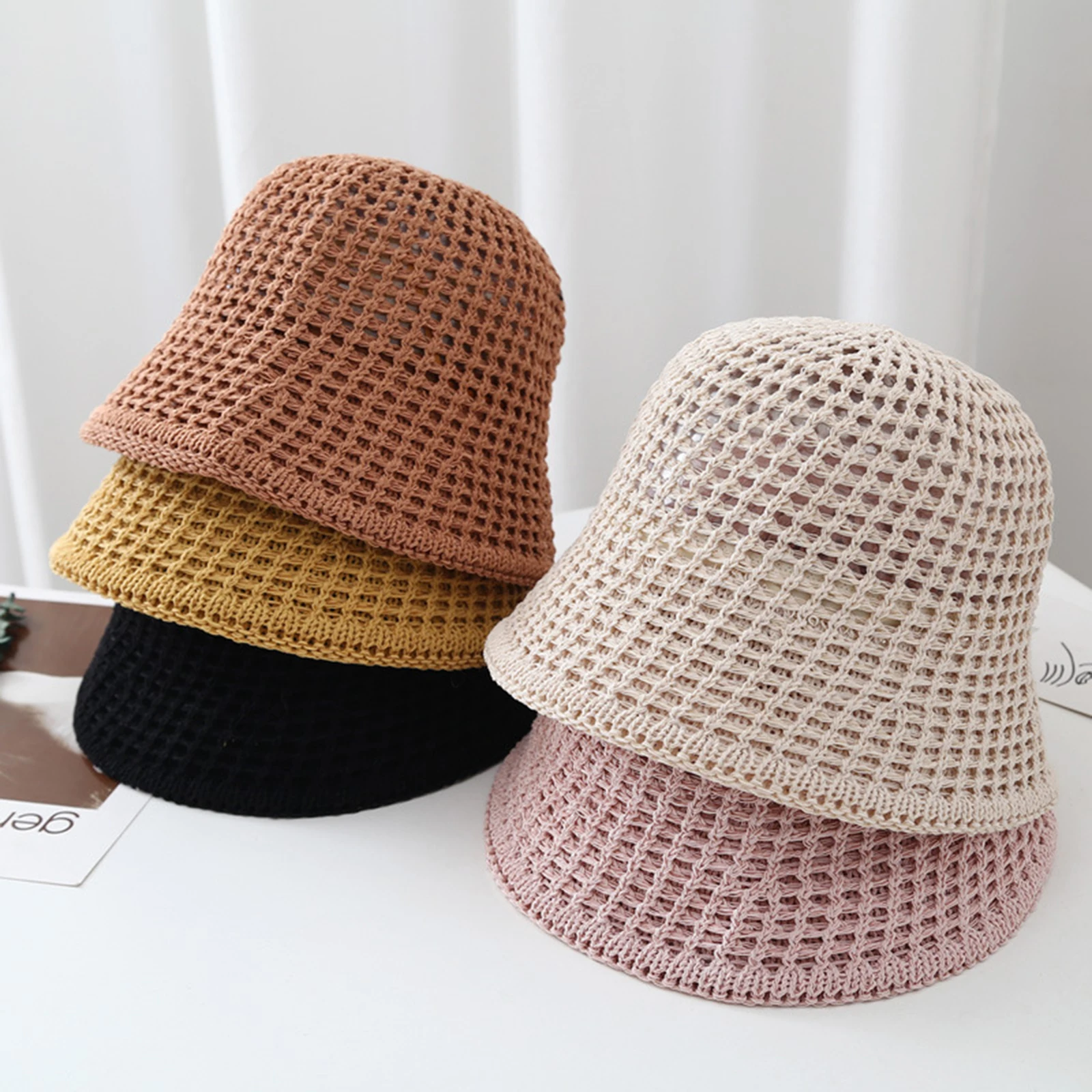 2023 Летняя Новая складная соломенная шляпа, уличные простые пляжные шляпы от солнца для женщин, модная однотонная женская панама