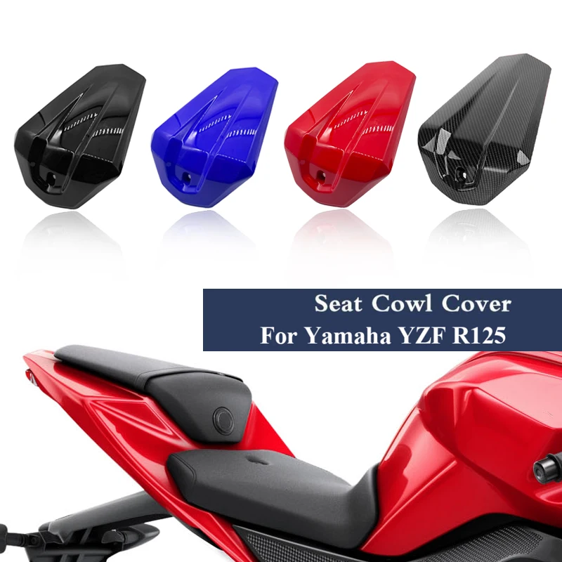 Для Yamaha YZF-R 125 YZF R125 2008-2018 2017 2016 Мотоцикл На Заднем Сиденье Пассажирское Жесткое Сиденье Крышка Капота Секция Обтекателя R125