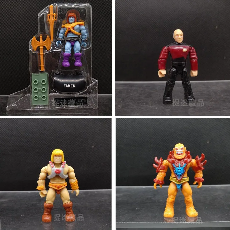 Коллекция Mega Bloks Собранные строительные блоки Фигурки из аниме Seaman Star Trek Минифигурки Фигурки Игрушки Подарки
