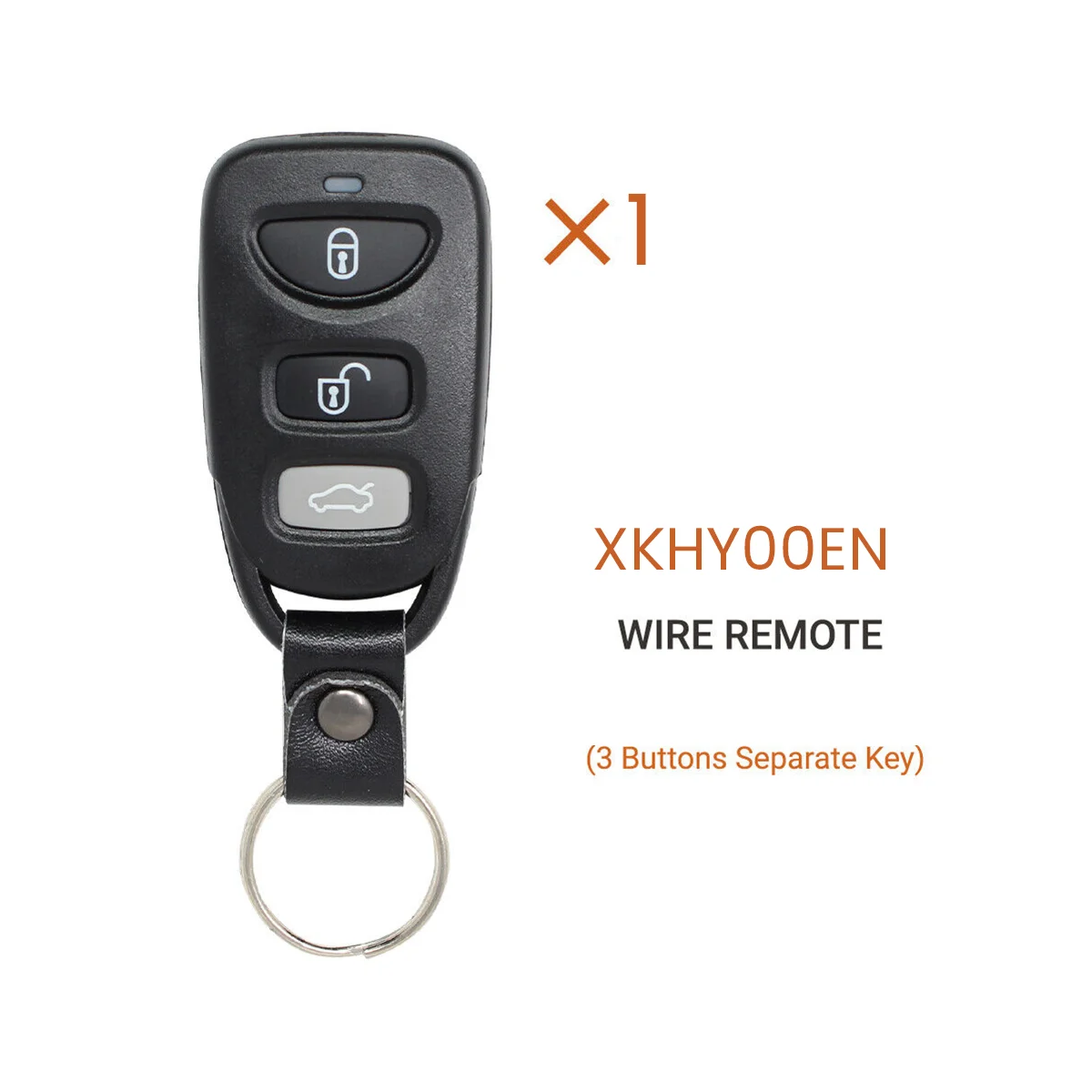 Для Xhorse XKHY00EN Универсальный Проводной Дистанционный Брелок с 3 Кнопками для Hyundai Style для Инструмента VVDI Key