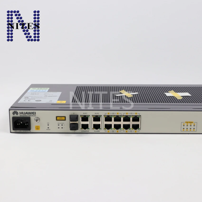 Новый 8-портовый коммутатор Hua wei Reverse POE MA5626-8 4GE + 4FE GPON (AC)/EPON/GE terminal ONT с 8 портами Ethernet применяется к FTTB ONU