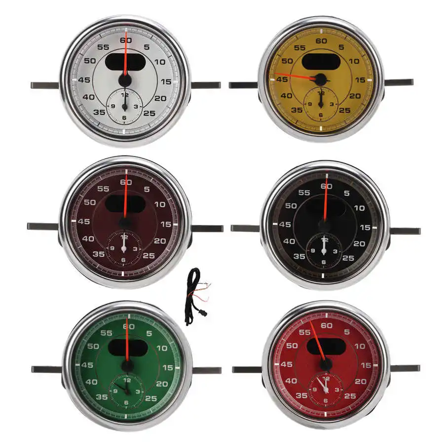Датчик приборной панели ABS, часы, Аксессуар для интерьера автомобиля Porsche Cayenne Panamera MACAN 718 911