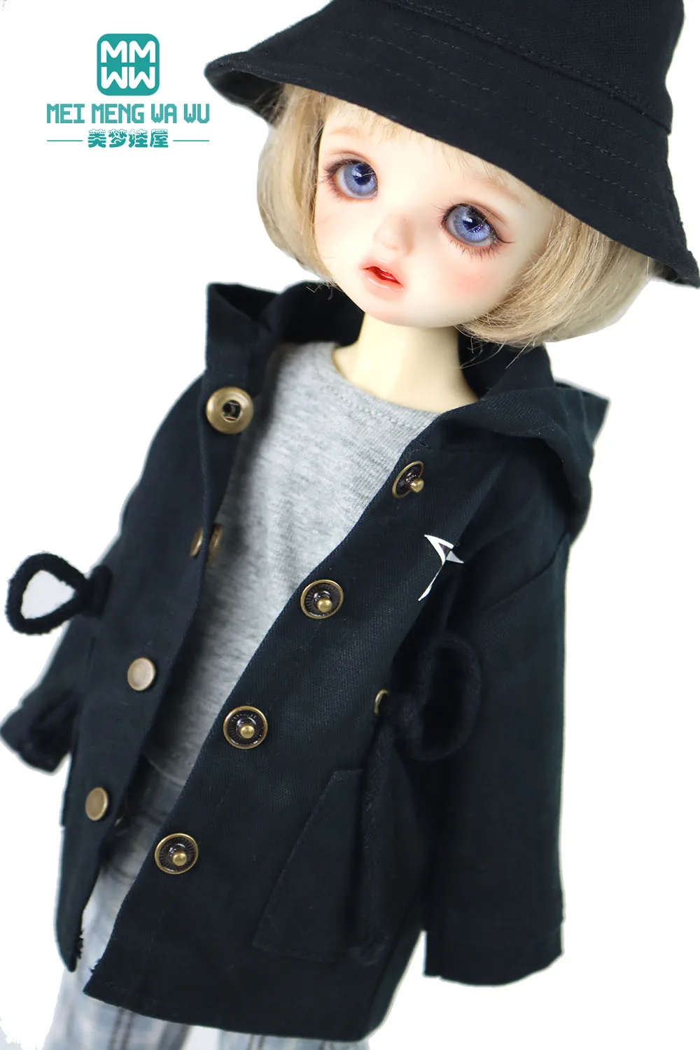 Одежда BJD для куклы со сферическим суставом 28 см-30 см 1/6 YOSD MYOU Модная куртка, пальто, брюки в клетку