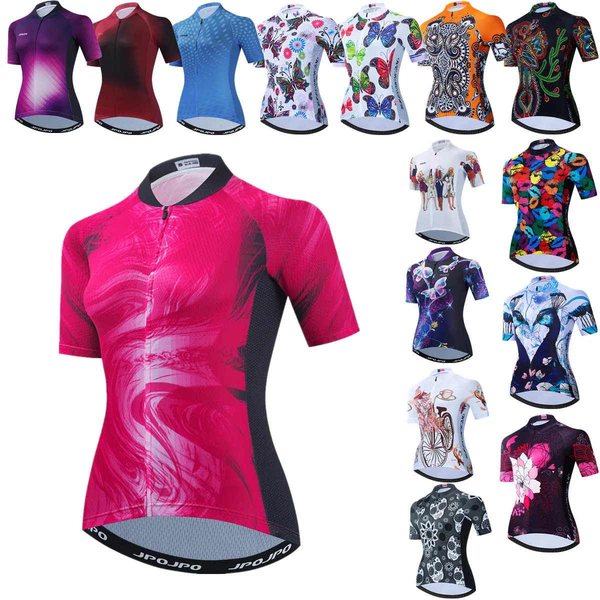 Майки для велоспорта с коротким рукавом, женская велосипедная одежда, Быстросохнущая одежда для горных велосипедов S-3XL