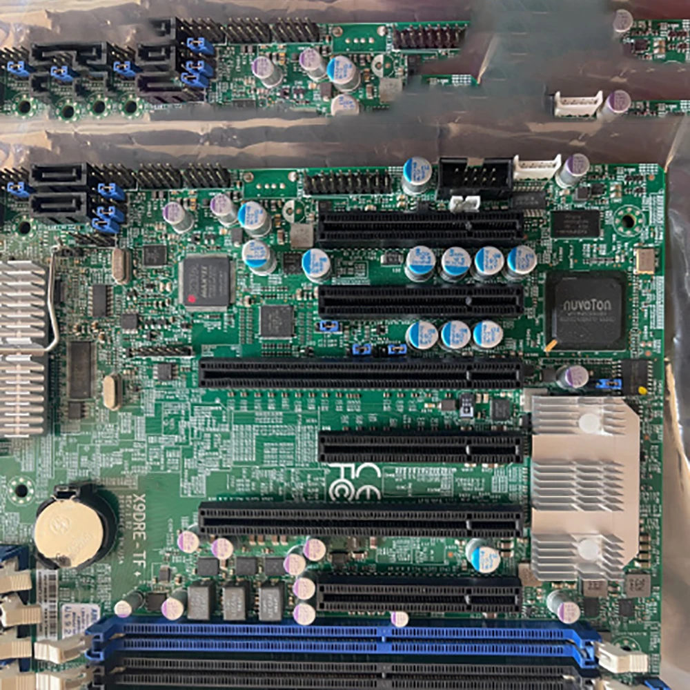 X9DRE-TF + Для серверной материнской платы Supermicro семейства V1/V2 ECC DDR3 LGA2011 2x16 E5-2600