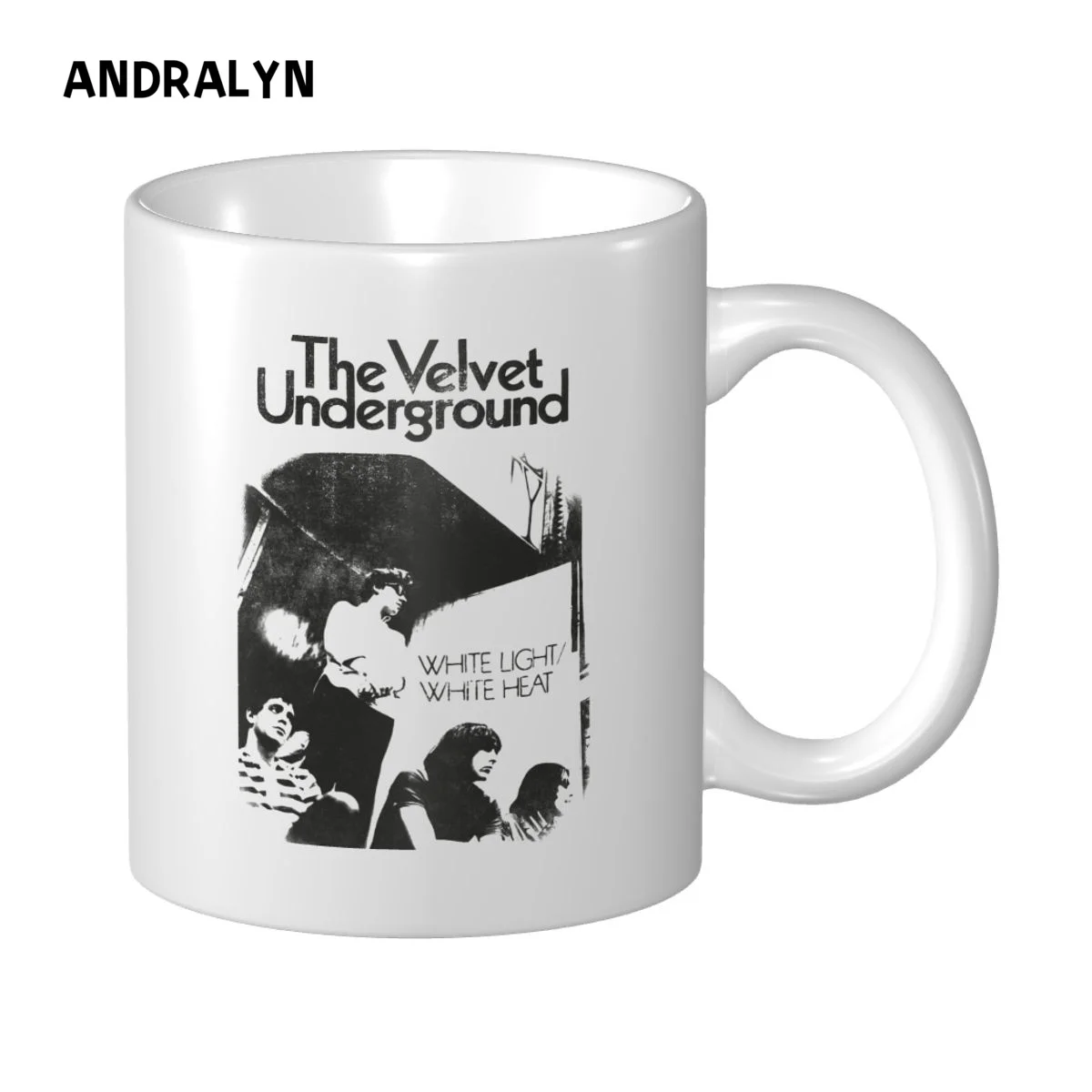 Керамическая кружка Velvet Underground на 10 унций, персонализированное изображение с принтом, фото, текст ЛОГОТИПА