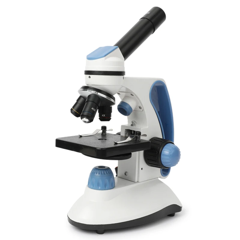 LUXUN Новый Эргономичный дизайн Детские Цифровые Микроскопы Лабораторная Оптическая Система Olympus Биологический Монокулярный Микроскоп