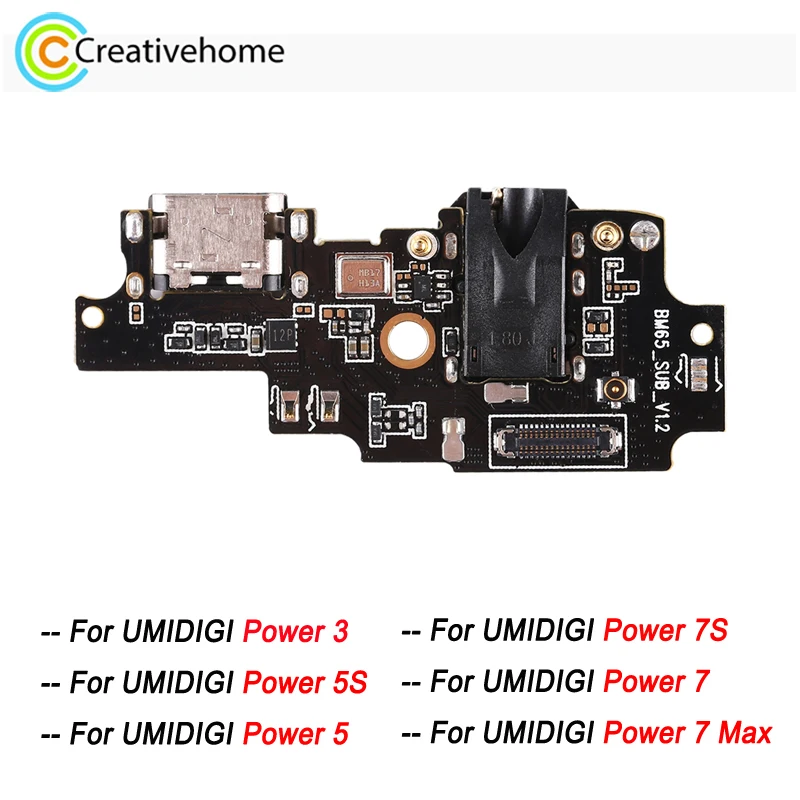 Оригинальная плата порта зарядки для UMIDIGI Power 3/Power 5S/Power 5 /Power 7S/Power 7 /Power 7 Max