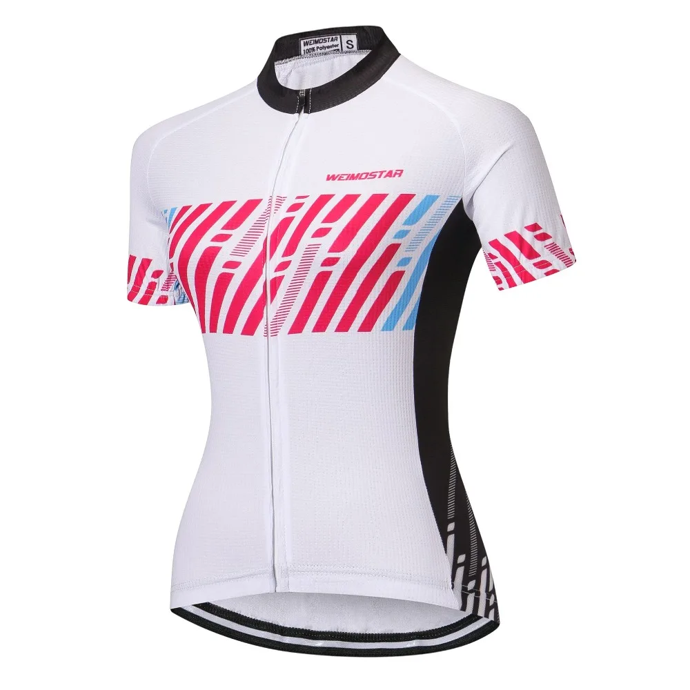 Weimostar 100% Полиэстер Летняя Велосипедная Майка Дышащая MTB Велосипедная Одежда Ropa Maillot Ropa Ciclismo Велосипедная Одежда Белого Цвета