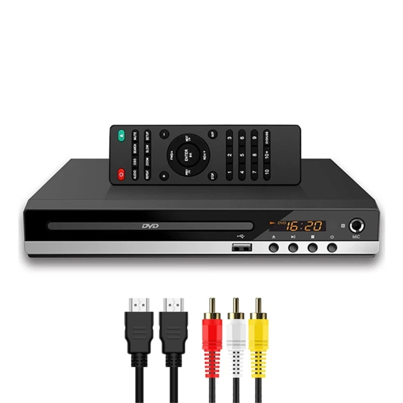 Домашний SVCD-плеер без региона CD-RW DVD-плеер 1080P для домашней стереосистемы