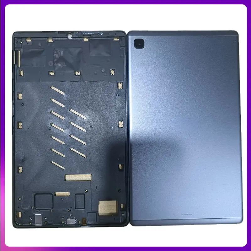 Для Samsung Galaxy Tab A7 Lite T220 T225 SM-T220 SM-T225 ЖК-корпус Передняя Рамка + Задняя крышка батарейного отсека Корпус Заменить