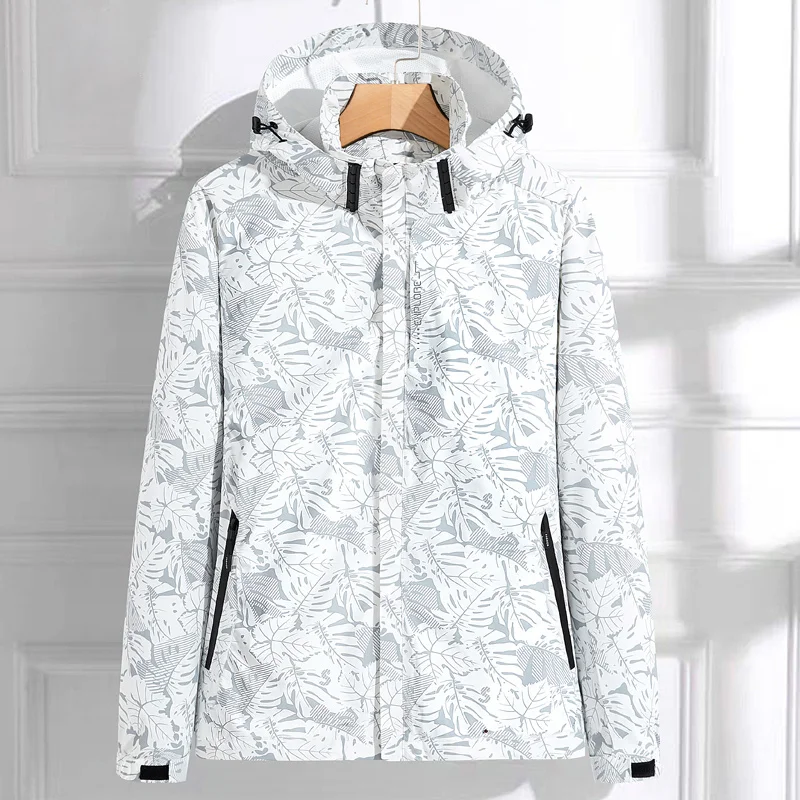 Bingchenxu/ Новые куртки, камуфляжная верхняя женская одежда, весенние мужские водонепроницаемые женские пальто в стиле кемпинга, пешего туризма 2023 года выпуска