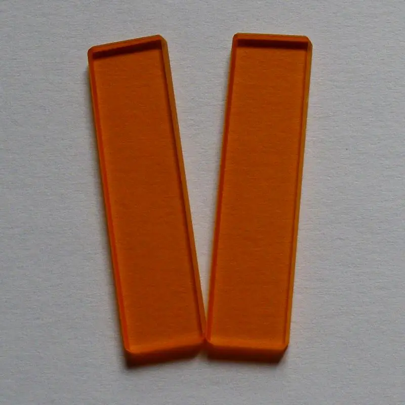 Оранжевый фильтр CB535 с длинной волной 535 нм 35 *9*2 мм