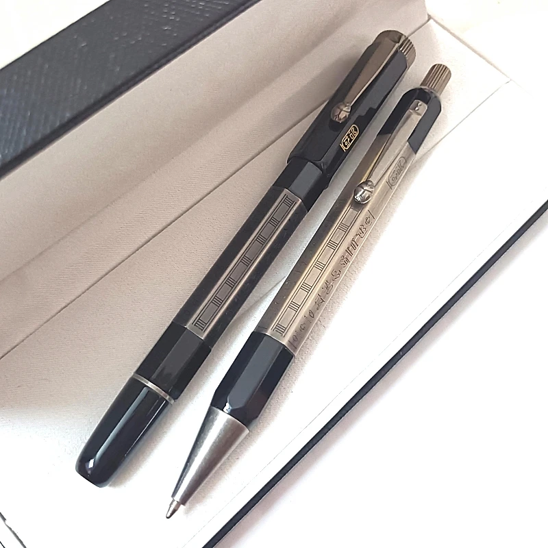 Ретро-дизайн, египетская резьба, ручка-роллер MB, шариковая ручка, высококачественные офисные чернила для письма, авторучки с серийным номером