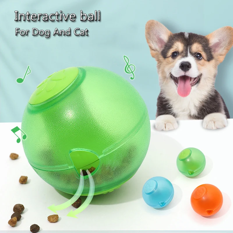 ABS Indoor Training Pet Slow Food Toys Небьющиеся Собачьи Шарики Интерактивный Мяч Для Собак Кошачий Мяч Игрушка Для Собак Для Агрессивных Жевунов