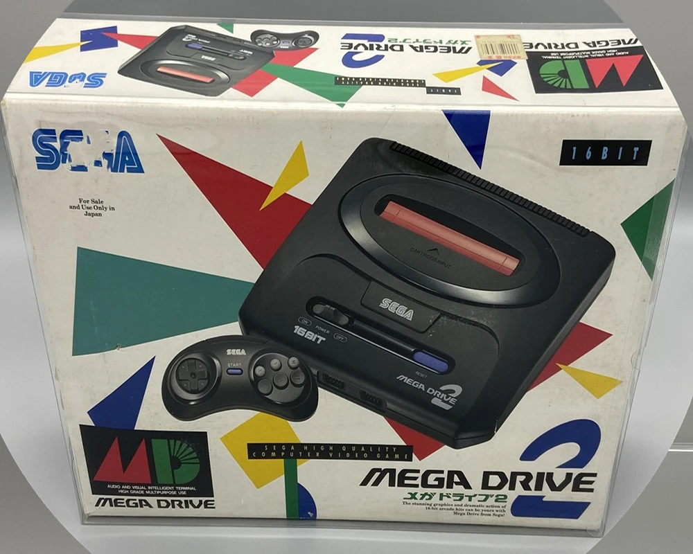 Прозрачная Защитная Коробка Для Mega Drive 2 Collect Boxes Для Игровой оболочки SEGA MD Прозрачная Витрина