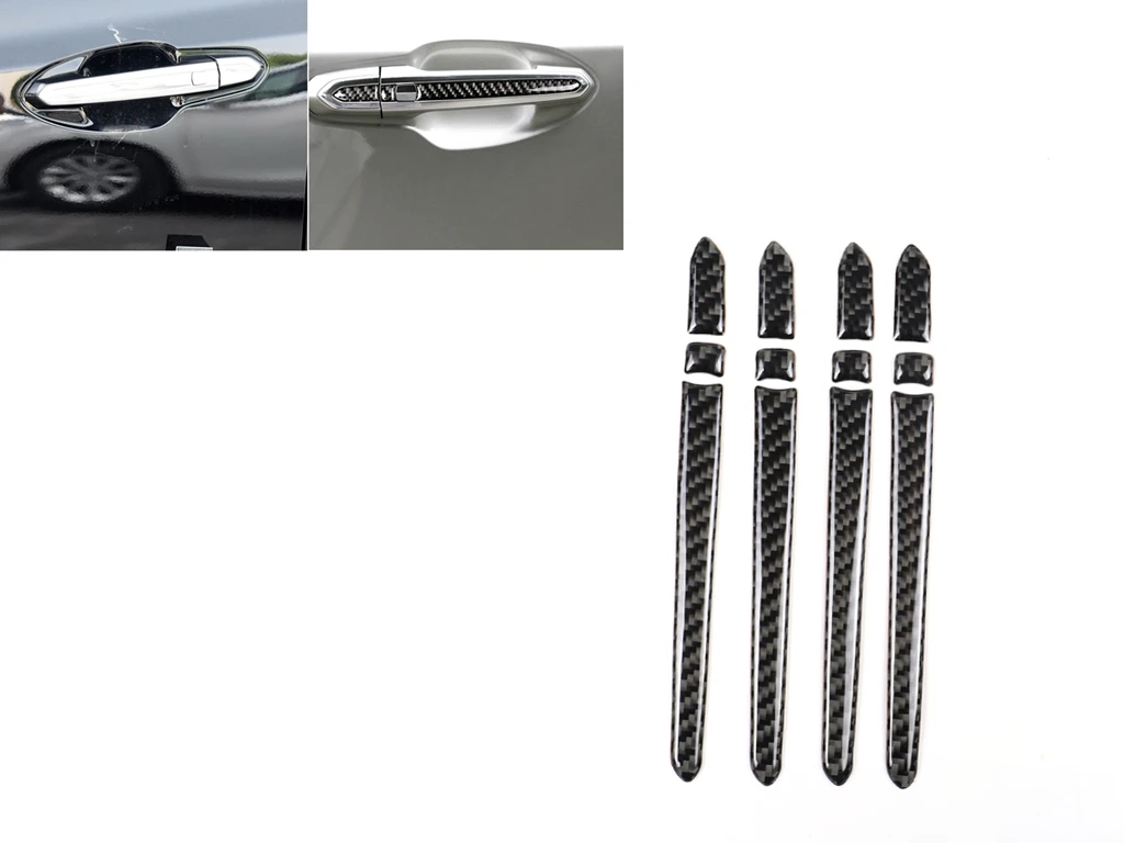 Накладка на наружную дверную ручку автомобиля, полоска для декора, наклейка на крышку для Cadillac XT5 2016-2023, 4 двери