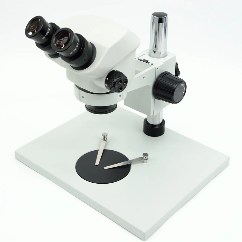 FYSCOPE 7X-50X Настольная подставка для бинокулярного стереомикроскопа для студентов, основание для пайки микроскопа большого размера