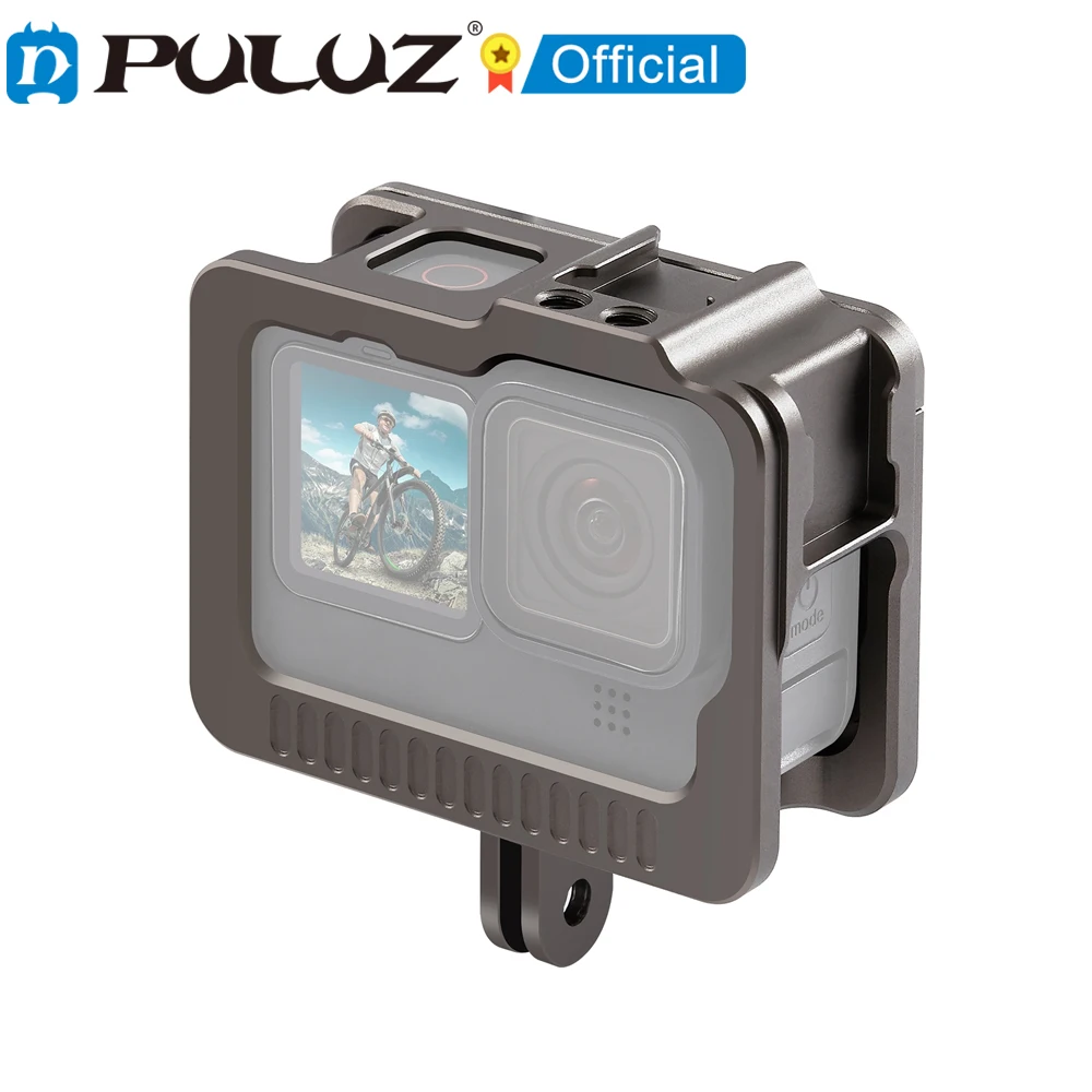 Металлический каркас расширения PULUZ для спортивных экшн-камер GoPro Hero11 Black / HERO10 Black / HERO9 Black