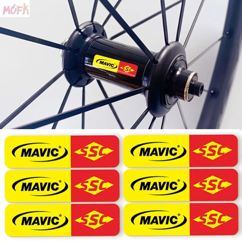Наклейка на велосипед Mavic Ssc, наклейки на дорожный велосипед Mavic Carbon Ring Flower Drum Sticker new наклейки На Велосипед