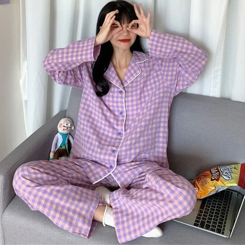 Домашняя одежда, зимний пижамный комплект с принтом 