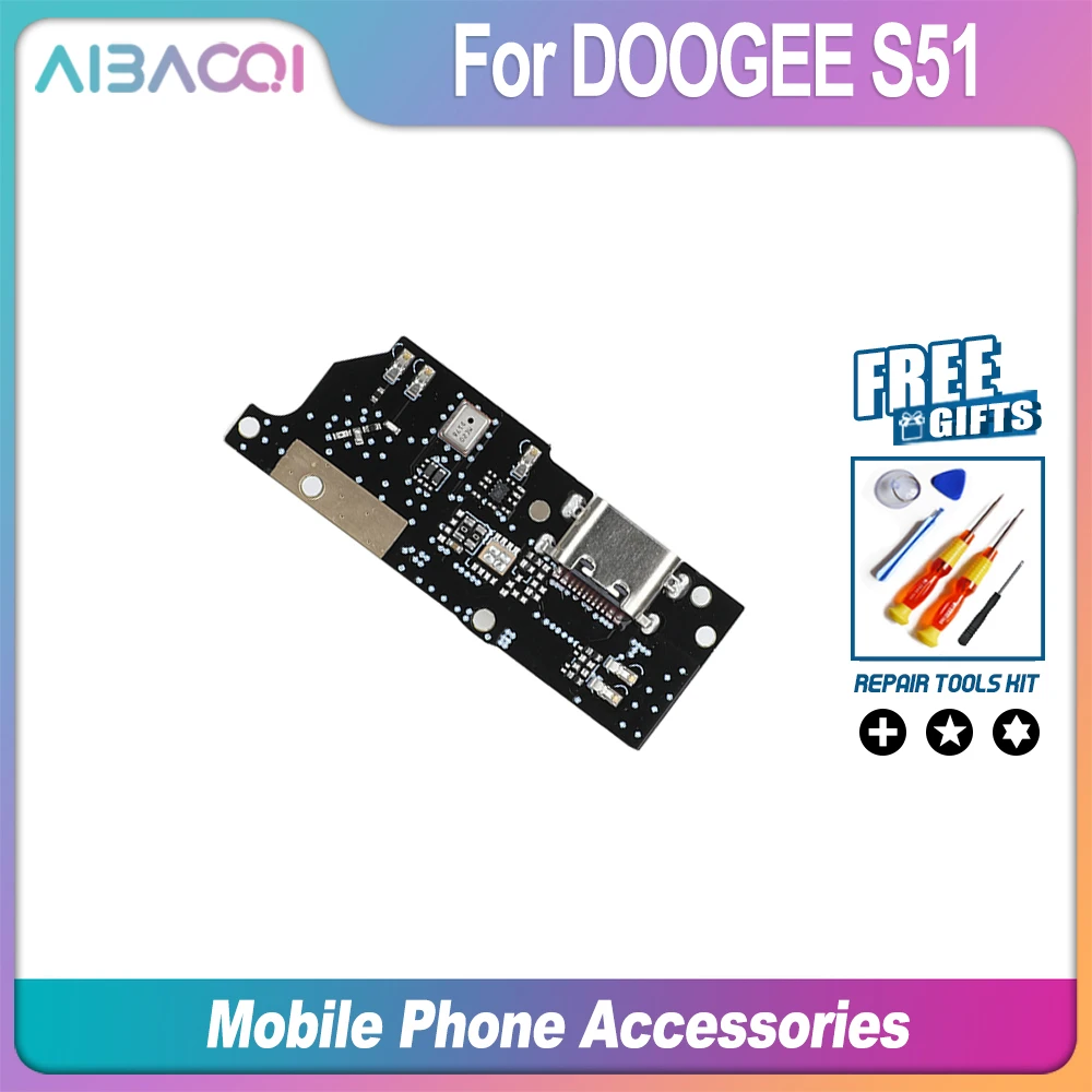 AiBaoQi Совершенно новая плата для зарядки через USB с микрофоном для телефона DOOGEE S51 S61