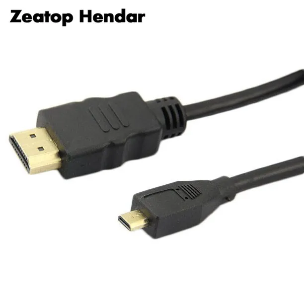 1шт Высокоскоростной Разъем HDMI Male-Micro HDMI Male M/M для Экшн-Камеры Gopro Hero 4/3 plus Xiaomi Yi