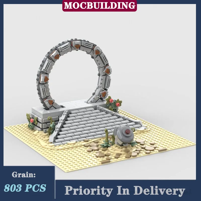 MOC Star Movie Gate Model Assembly Строительный блок Детская коллекция Серия игрушек