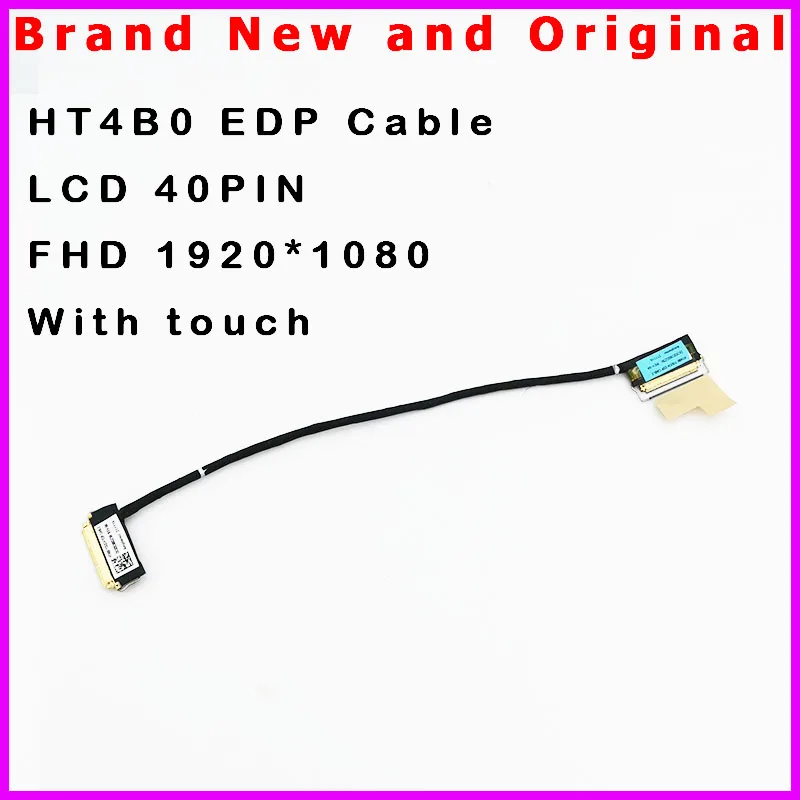 Новый ЖК-кабель для ноутбука Lenovo ThinkPad P14s Gen 2 T14 Gen 2 HT4B0 touch FHD 1920*1080 EDP кабель 5C10Z23931