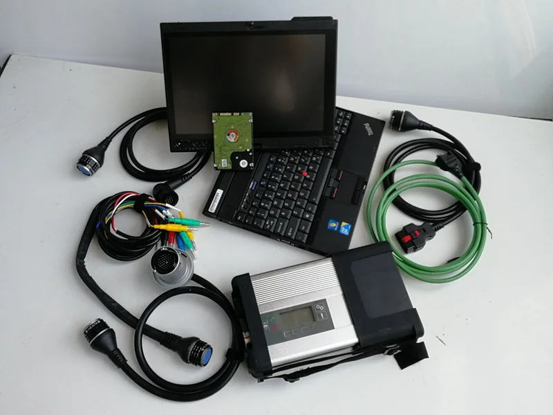 Mb Sd Connect Compact 5-Звездочный c5 Diagnosis 2023.09 Новейшее программное обеспечение 480gb SSD Установлено в x201t ноутбуке i7 Cpu 4g Готово к использованию