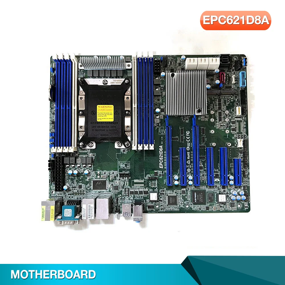 Серверная Материнская Плата EPC621D8A Для ASRock REG DDR4 LGA3647 Поддержка IPMI 8124 8124M 8171M 8172M 8175M