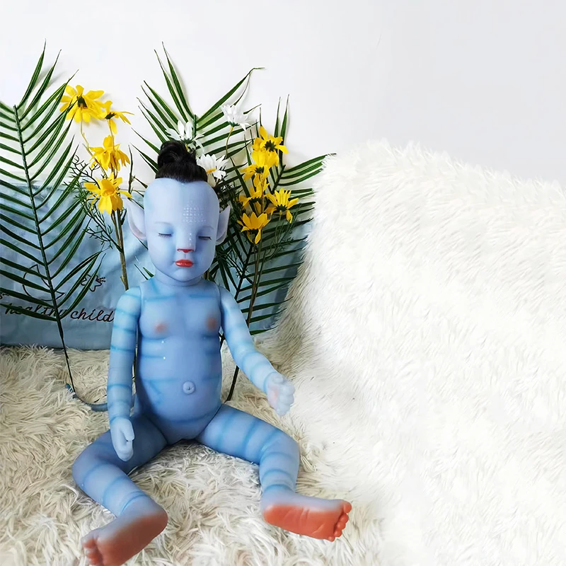 30-Сантиметровый Аватар, реалистичные куклы-Реборны для мальчиков и девочек, Виниловые моющиеся игрушки, подарок для детей