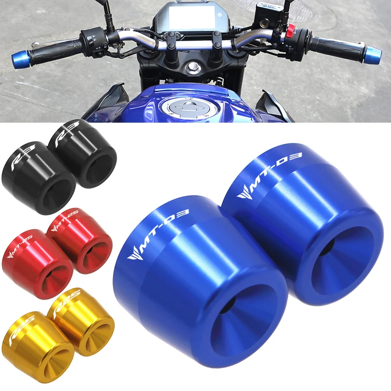Для YAMAHA YZF R3 R25 MT03 MT25 R3 MT-03 Аксессуары для мотоциклов Рукоятки для руля Торцевая крышка для рулевой рейки