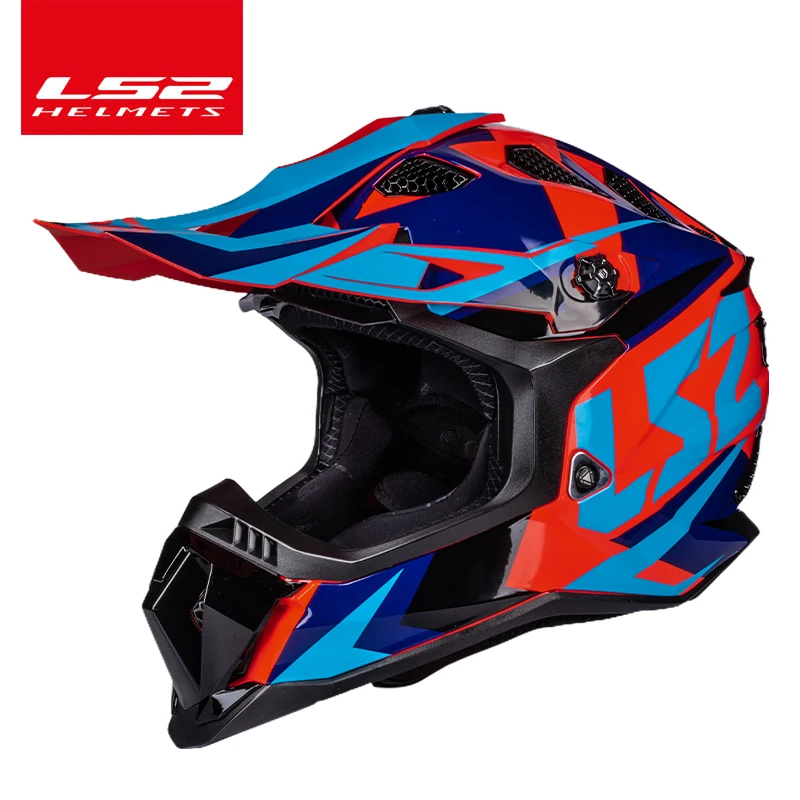 Вместительный мотоциклетный шлем LS2 SUBVERTER EVO для бездорожья, шлемы для мотокросса Ls2 Mx700