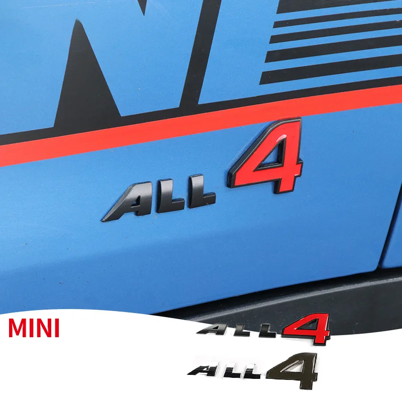 Автомобильный Полноприводный 3D Логотип Металлической Формы Наклейки Для MINI COOPER F54 F55 F56 F60 R55 R56 R60 Модификация Внешних Аксессуаров