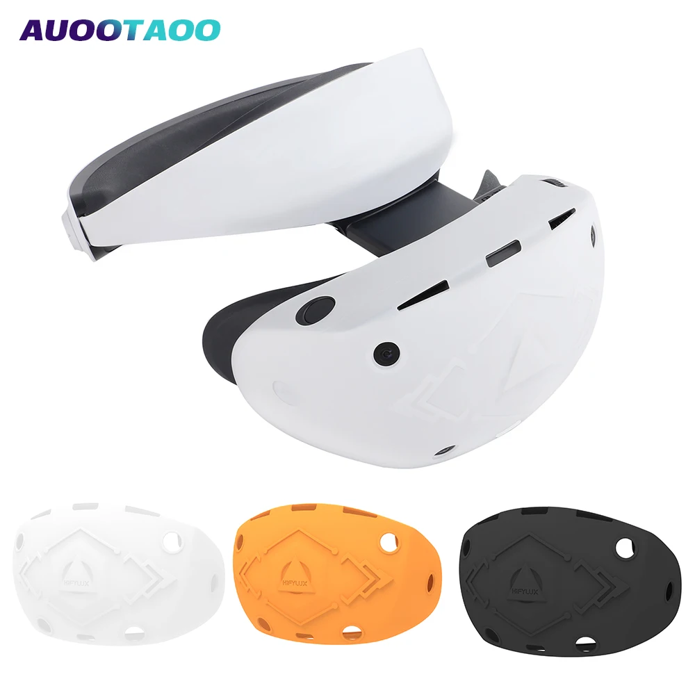 Защитный чехол для шлема PS VR2 с защитой от царапин, сменный силиконовый чехол для защиты от падения, утолщенные аксессуары для виртуальной реальности