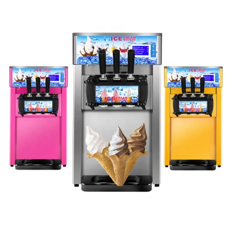 Настольная машина для приготовления мороженого Sofe, производитель мягкого мороженого Wt /13824555378 Конго
