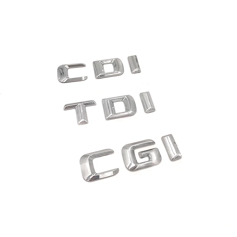 ABS Пластик CDI CGI TDI Автомобильная Наклейка Эмблема Значок Эмблема Emblema