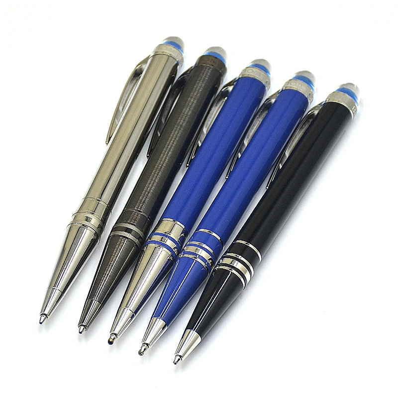 Шариковая ручка Star-walk Blue Crystal класса MB Luxury Edition с серийным номером, шариковые ручки для письма, канцелярские принадлежности высокого качества, подарок