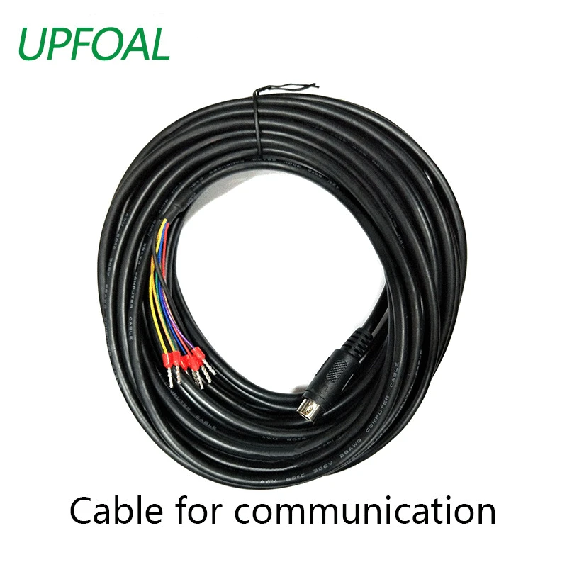 Коммуникационный кабель для подключения сенсорного экрана к ПЛК FX.GT10-C30R4-8P. для Mitsubishi. кабель для подключения