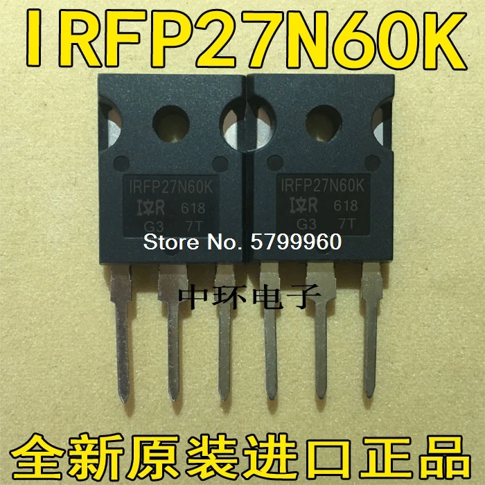 10 шт./лот IRFP27N60K IRFP27N60KPBF 27N60 600V27A транзистор