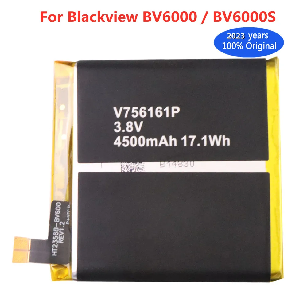 2023 Новый BV 6000 4500mAh V756161P Сменный Аккумулятор Для Blackview BV6000/BV6000S Смарт-Аккумуляторы Для Мобильных Телефонов Bateria Batteria