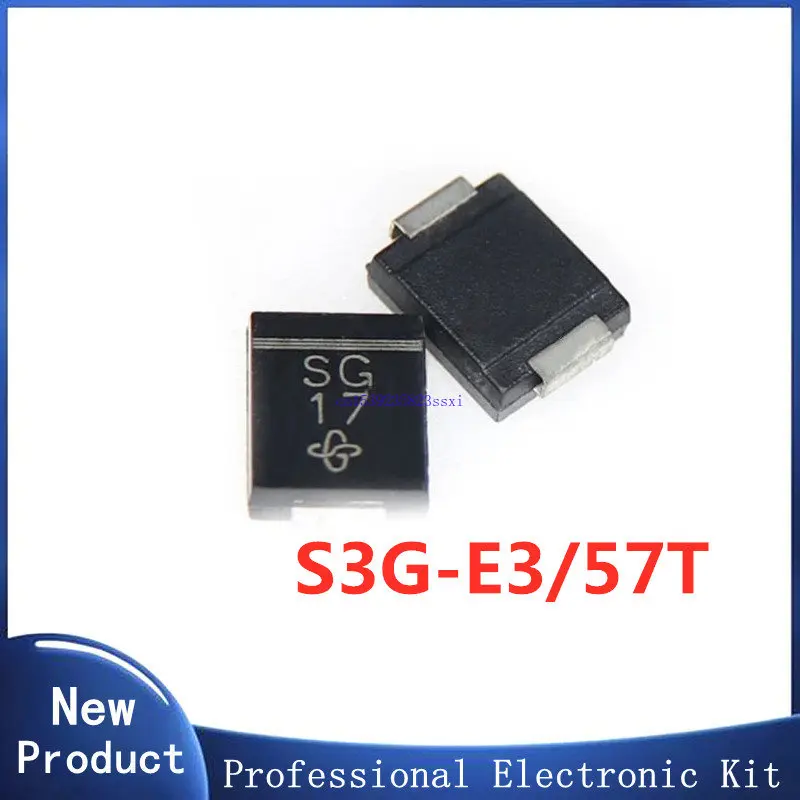 10ШТ S3G-E3/57T Новый оригинальный точечный SMD диодный выпрямитель трафаретная печать SG фотодиод