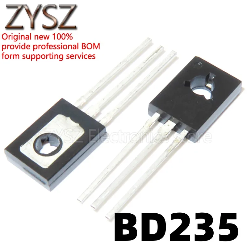 1 шт. BD235 встроенный силовой транзисторный триод TO-126 60V 2A NPN