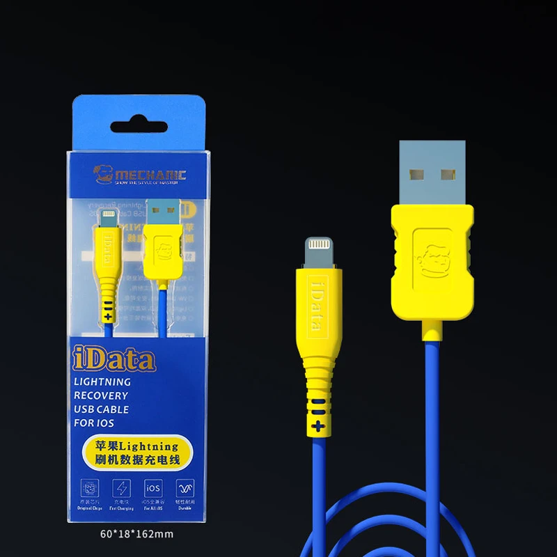 MECHANIC IData 3 В 1 Lightnin DFU Recovery Зарядка Передача Данных USB Кабель Для Инструментов Для Ремонта ISo Ip Pad Ipo