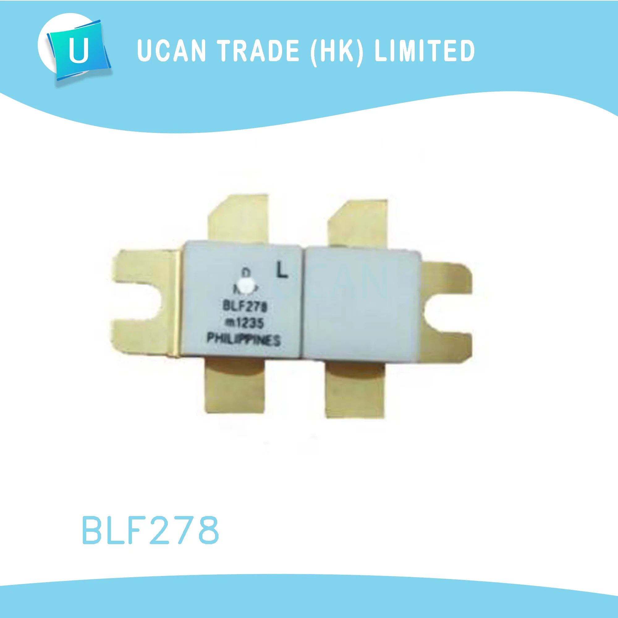 1 шт. радиочастотный силовой транзистор SOT262A BLF278 BLF278C, оригинал и новинка