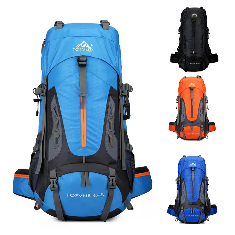 70 л, Походный рюкзак, мужская дорожная сумка, Альпинистский рюкзак, Большой походный пакет для хранения, Альпинистские спортивные сумки