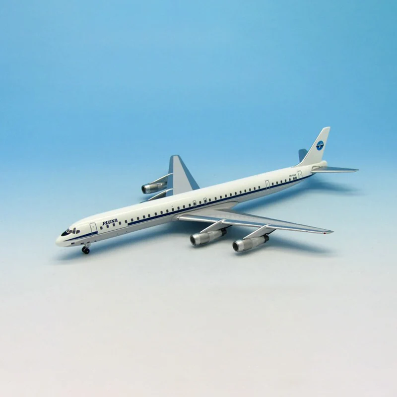 Игрушка-модель самолета DC8 в масштабе 1: 400 PLUNA DC-8-61 5N-HAS Airlines из сплава самолетов, модели самолетов, модельная игрушка
